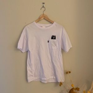 White Rip n Dip Pocket T-shirt